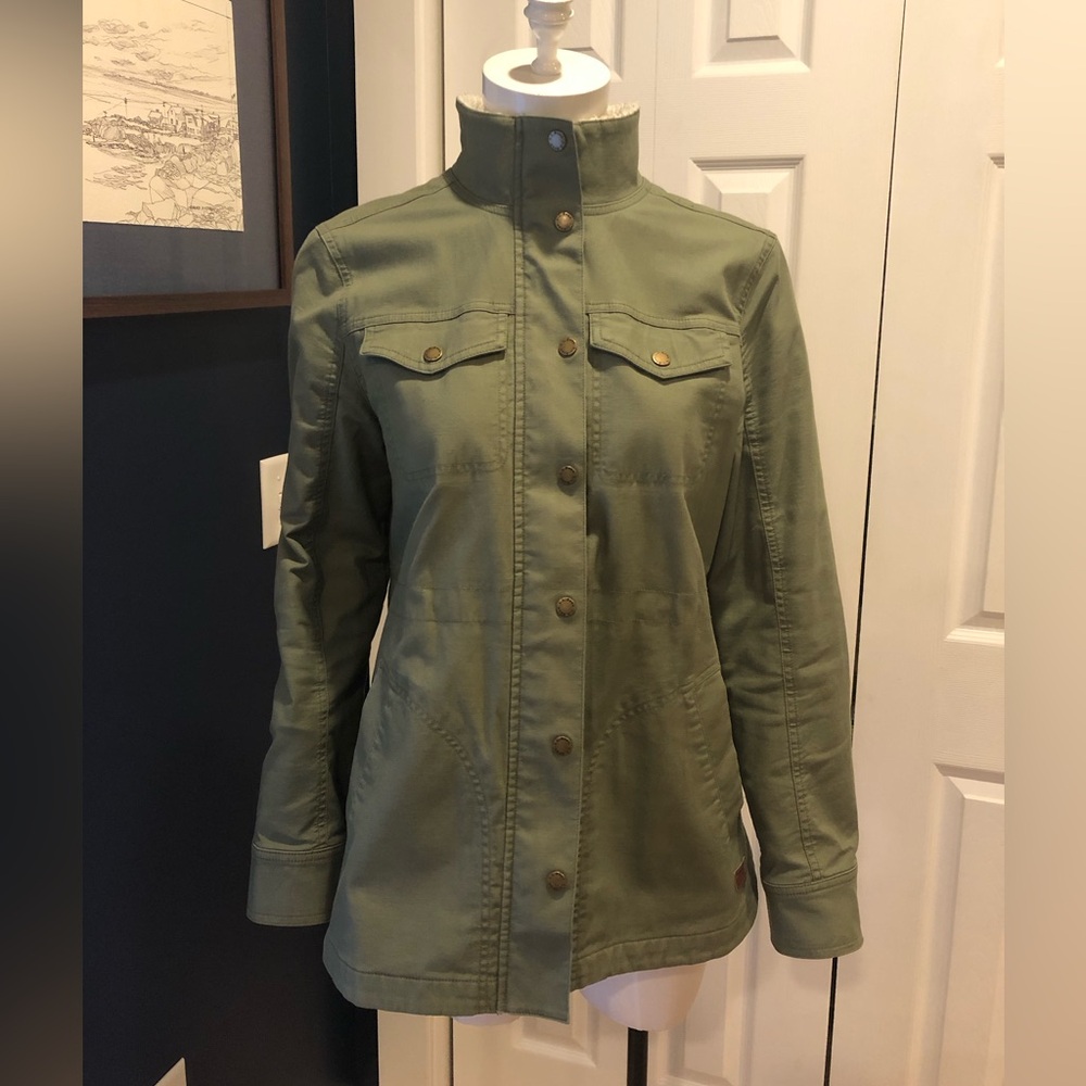 L.L. Bean Women's Utility Jacket in Olive Green